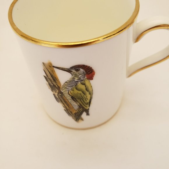 Set of 5 Vintage Hammersley & Co Bone China Bird Demitasse Cup and Saucer - Picture 11 of 16